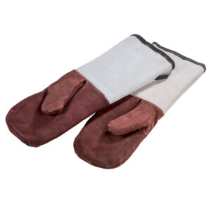 Long wrist leather grips