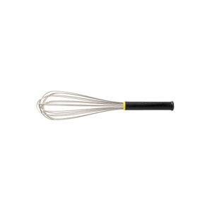 Black stainless steel whisk - 16 wires