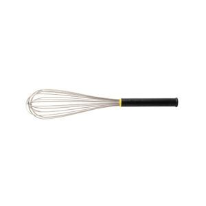 Black stainless steel whisk - 16 wires