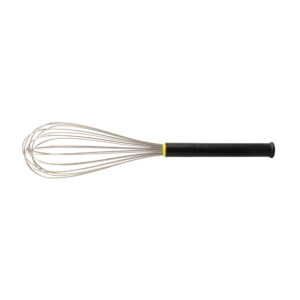 Black stainless steel whisk - 16 wires