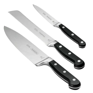 Professional 3 Piece Forged Essential Knife Set (نسخة)