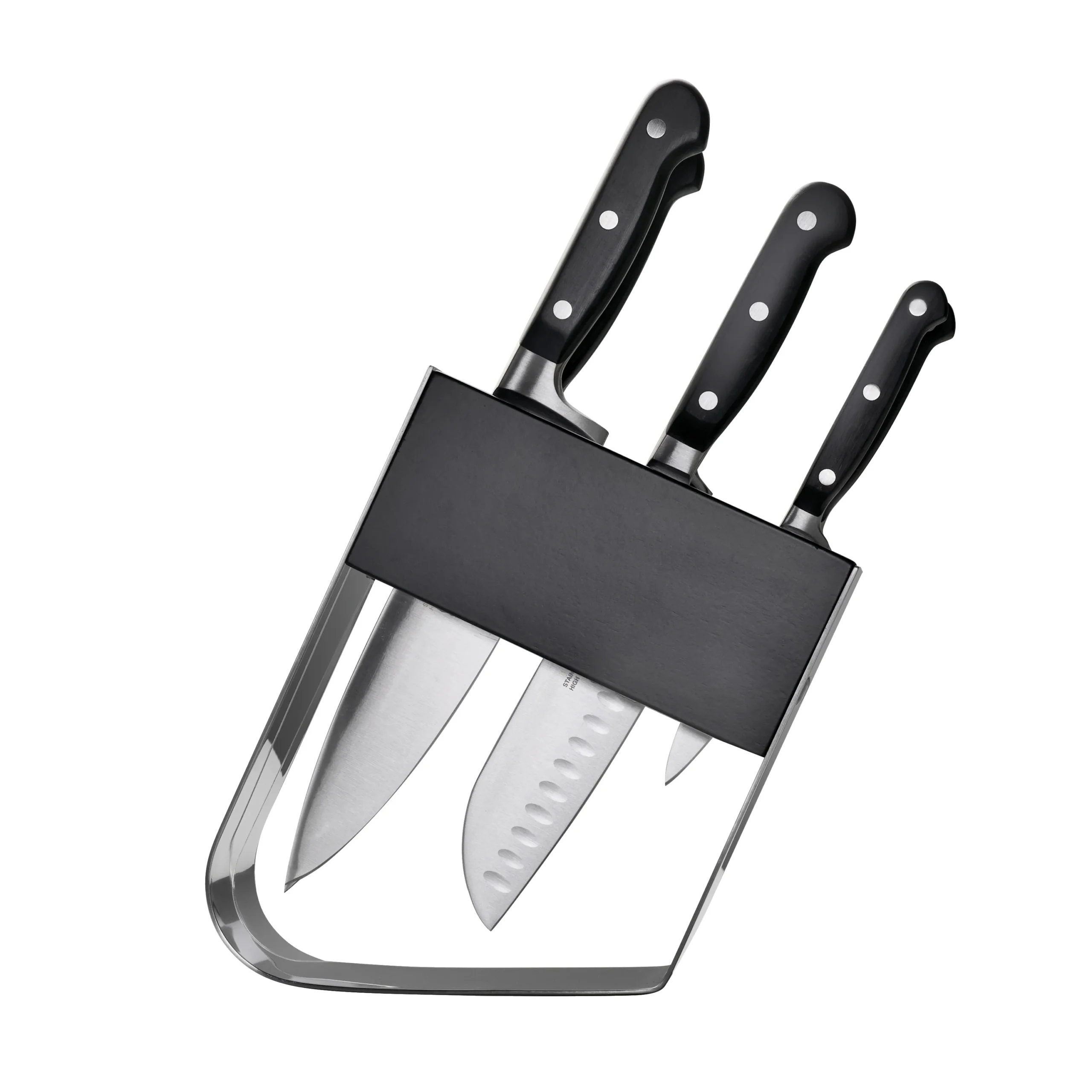 ⁦Professional 7 Piece Forged Knife Block Set⁩ - الصورة ⁦2⁩