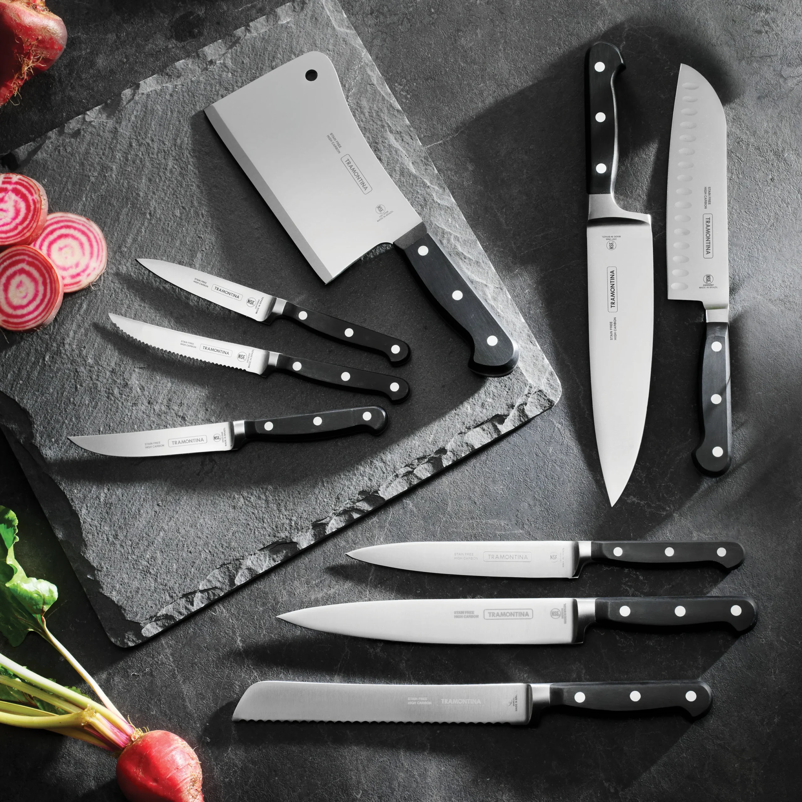 ⁦Professional Forged 4 Inch Chef's Paring Knife⁩ - الصورة ⁦8⁩