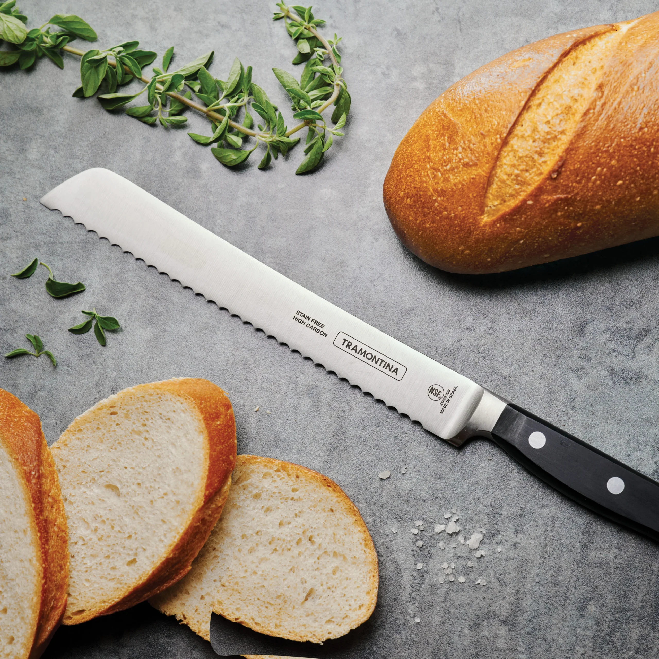 ⁦Professional Forged 8 Inch Bread Knife⁩ - الصورة ⁦3⁩
