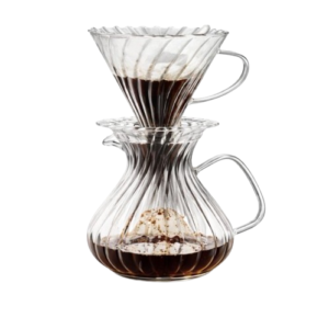طقم V60 زجاج من Binco