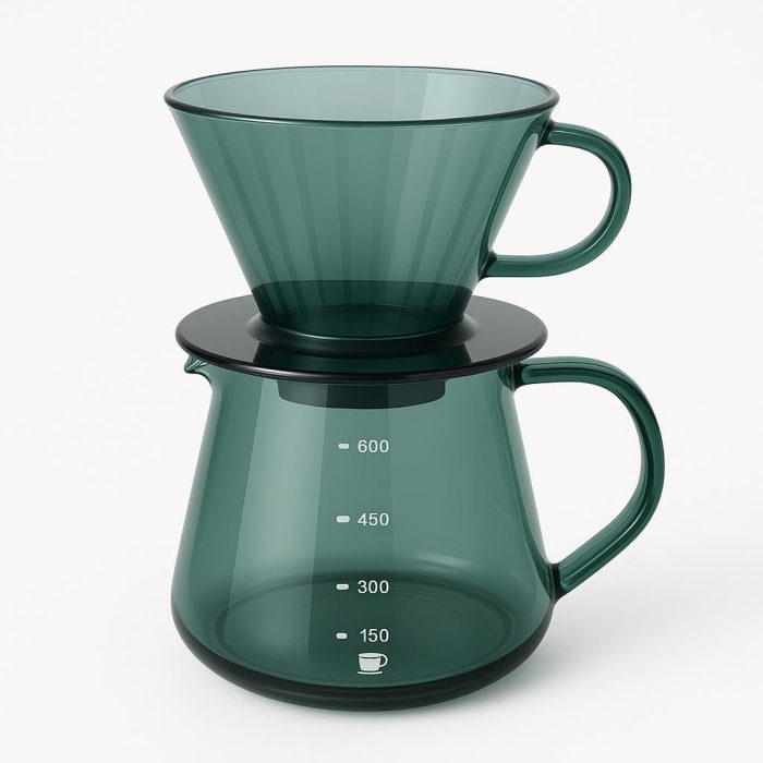 طقم v60 مقاس 02 باللون الأخضر ( قمع + سيرفر ) - Image 7